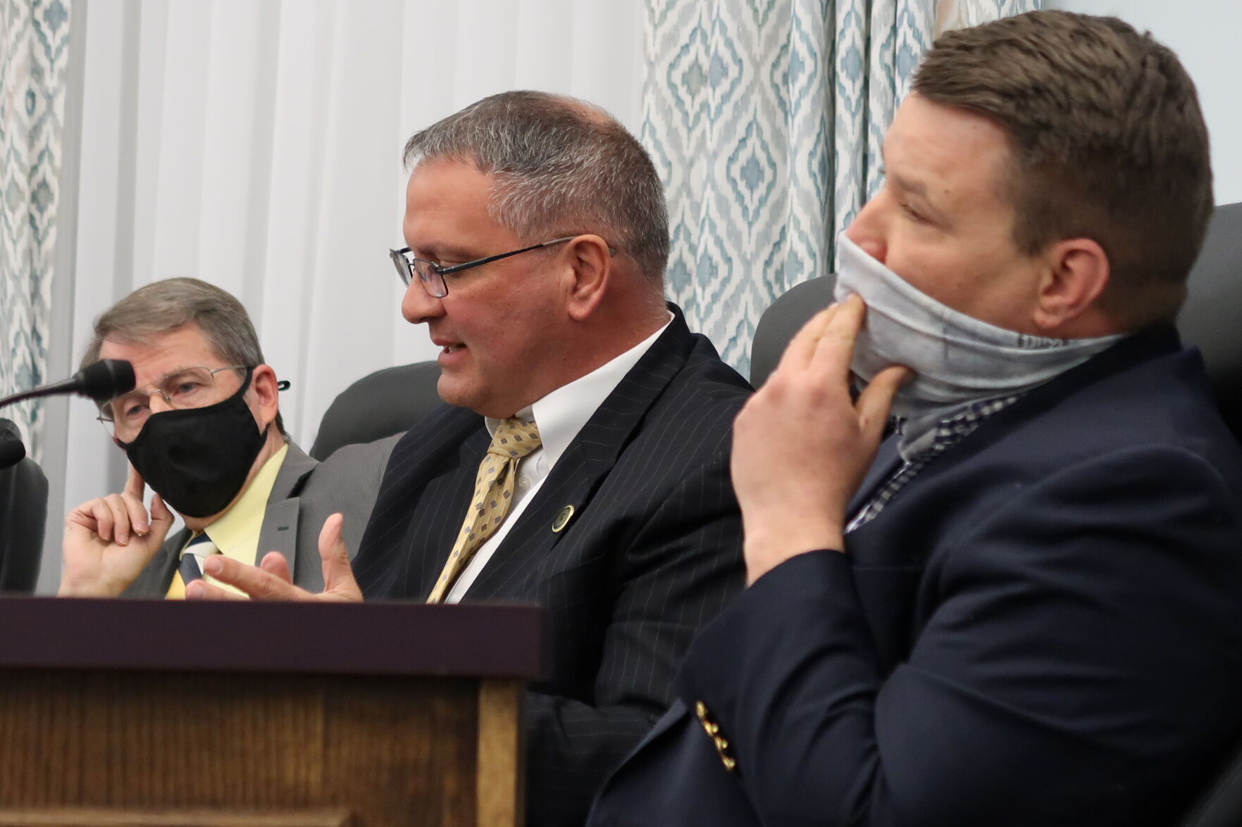 three councilmen